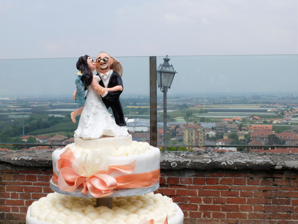 enrico & lucia wedding cake topper 3
