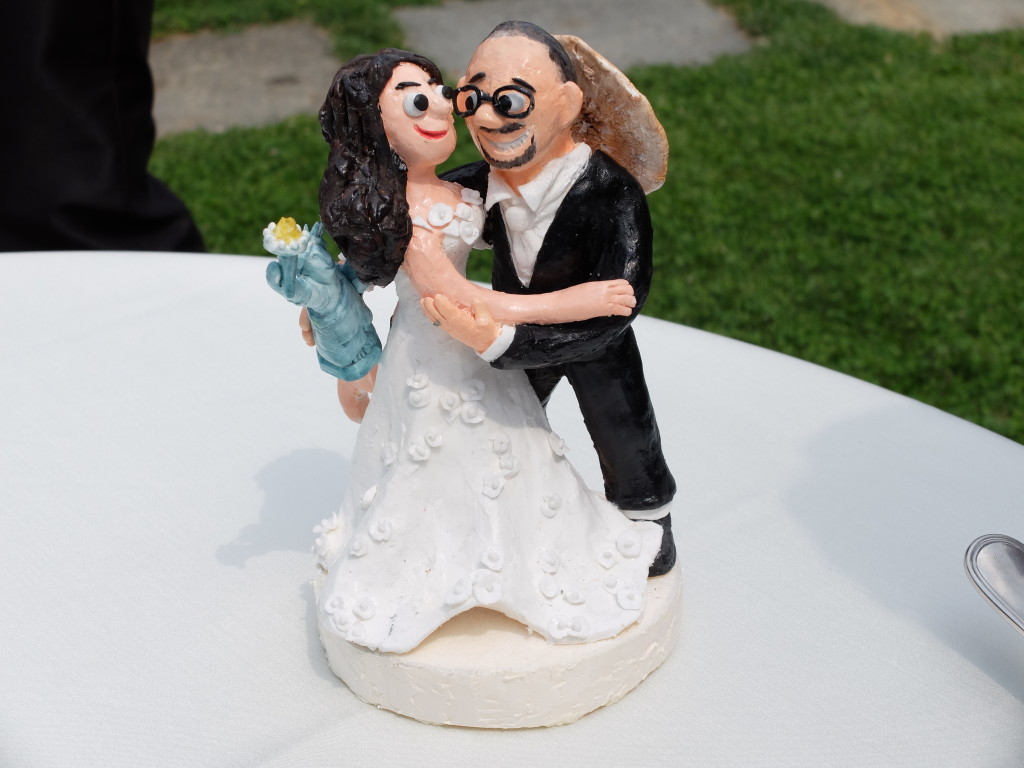 enrico & lucia wedding cake topper 1